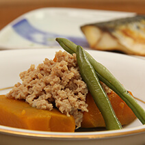 岳園荘 朝食一例02