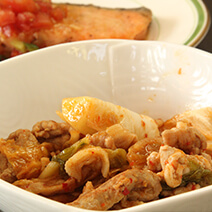 岳園荘 夕食一例08